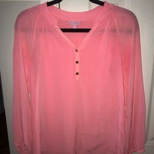 Pink Lilly Pulitzer Elsa Top